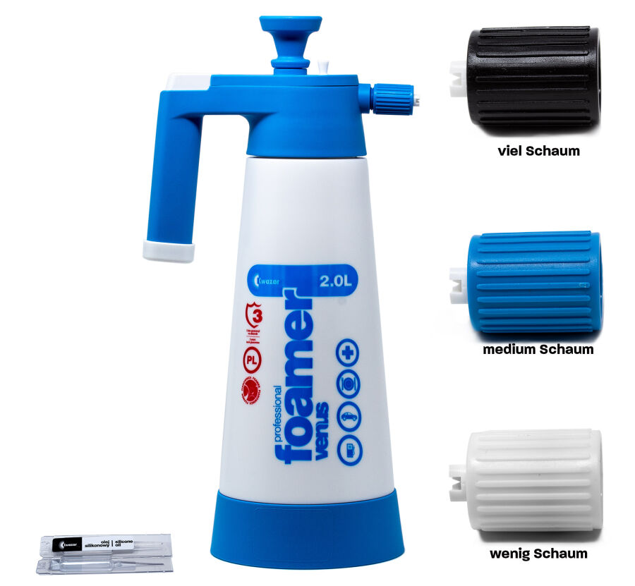 Kwazar - Venus Super Foamer Cleaning Pro+ Viton mit Zubehör