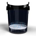 Grit Guard - Wascheimer Einsatz - gold