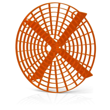 Grit Guard - Wascheimer Einsatz - orange
