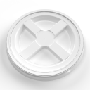 Gamma Seal Lid - Deckel für Grit Guard Wascheimer - weiß