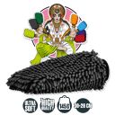 Nuke Guys - Chenille Waschhandschuh - schwarz