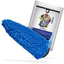 Nuke Guys - Chenille Waschhandschuh - blau