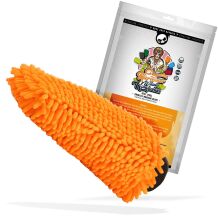 Nuke Guys - Chenille Waschhandschuh - orange