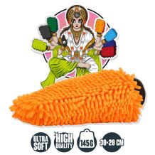 Nuke Guys - Chenille Waschhandschuh - orange