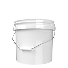 Grit Guard Wascheimer 3,5 GAL - weiß