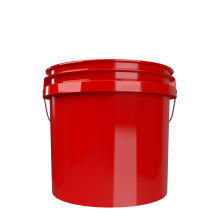 Grit Guard Wascheimer 3,5 GAL - rot