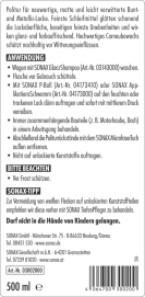 Sonax Autopolitur für Bunt- und Metalliclacke 500ml