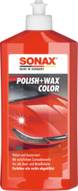 Sonax Polish+Wax Color rot - 500ml