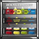 Garage Freaks Politurset - Hologrammentferner 250ml + Medium Pad 150mm + Mikrofasertuch 550GSM