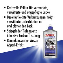 Sonax Extreme Polish+Wax 3 - 500ml