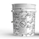 Magic Bucket Wascheimer 5 GAL Camouflage Grey