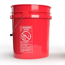 Magic Bucket Wascheimer 5 GAL Red