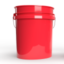 Magic Bucket Wascheimer 5 US Gallonen (ca. 20 Liter) Red