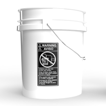 Magic Bucket Wascheimer 5 GAL White