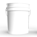 Magic Bucket Wascheimer 5 GAL White
