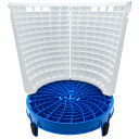 The Detail Guardz - Scrub Wall 2-teilig in Weiß mit Dirt Lock Blau