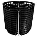 The Detail Guardz - Scrub Wall 4-teilig in Schwarz mit Dirt Lock Rot