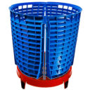 The Detail Guardz - Scrub Wall 4-teilig in Blau mit Dirt Lock Rot