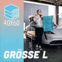 Nuke Guys Gamma Dryer - 1400GSM, 40 x 60 cm, blau