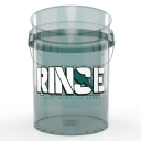 Garage Freaks Wascheimer 5 Gallonen, 20L Transparent Rinse
