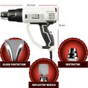 Garage Freaks EHG 2500 LED Heissluftpistole