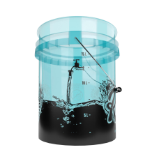 Nuke Guys Rinse Bucket transparent - 5 GAL