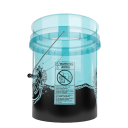 Nuke Guys Rinse Bucket transparent - 5 GAL
