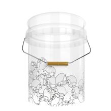 Nuke Guys Skullparade Bucket 5 GAL - transparent