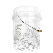 Nuke Guys Skullparade Bucket 5 GAL - transparent