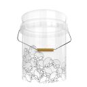 Nuke Guys Skullparade Bucket 5 GAL - transparent