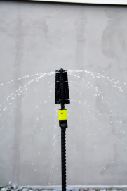 AVA Felgenbürste mit Wasserdurchlass