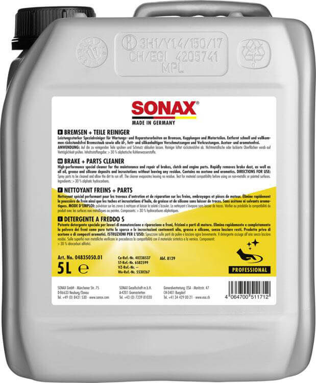 Sonax Bremsen + TeileReiniger 5L