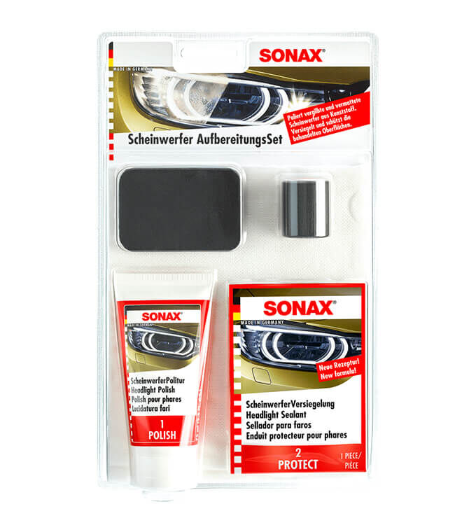 Sonax Scheinwerfer AufbereitungsSet - Waschhelden, 25,49 €