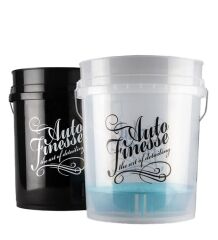 Auto Finesse Detailing Bucket mit Einsatz 20L transparent