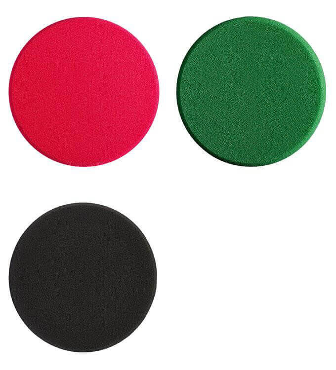 Sonax SchaumPad 160mm - rot, grün, grau