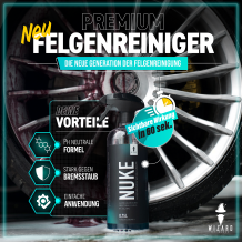 Wizard of Gloss Nuke Felgenreiniger - 750ml, 3L