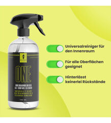 Wizard of Gloss One Allround Surface Cleaner Allzweckreiniger - 750ml, 3L