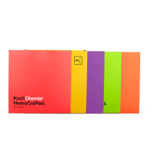 Koch Chemie Polierschwamm 126mm - Rot, Gelb, Violett, Grün, Orange