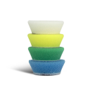 Rupes iBrid Polierschwamm 34-40mm 6er Pack - Blau, Grün, Gelb, Weiß