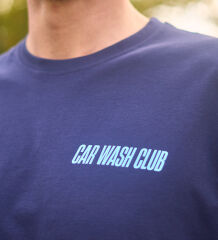 Waschhelden Car Wash Club T-Shirt dunkelblau