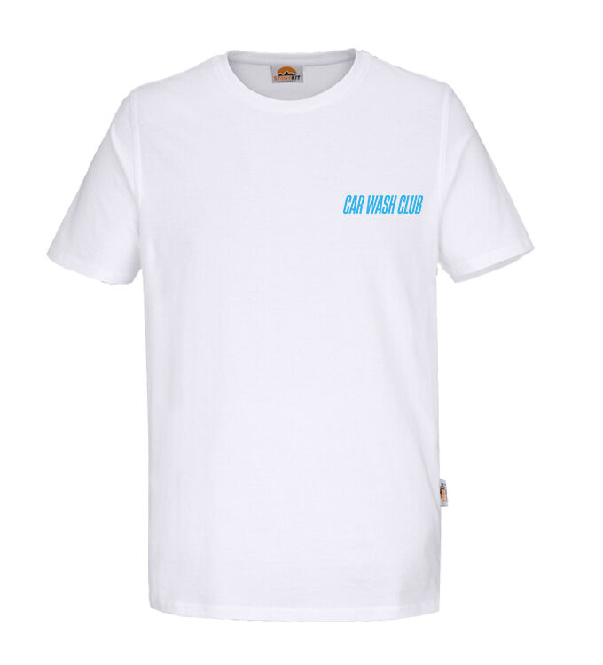 Waschhelden Car Wash Club T-Shirt weiß