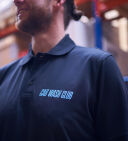 Waschhelden Car Wash Club Funktions Poloshirt graphit