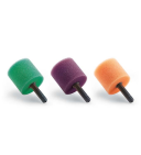 Flex PZ 35 Hex Zylinder Polierschwamm für flexible Welle PXE - Grün, Lila , Orange