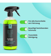 Wizard of Gloss Clean Tire Reifen- und Gummireiniger 750ml, 3L