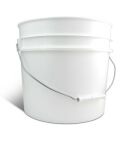 US Heavy Duty Wascheimer 3,5 Gallonen 13L weiß