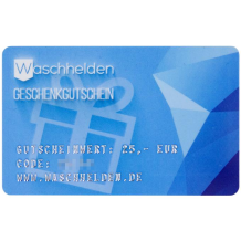 Waschhelden Geschenkgutschein 25 Euro