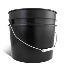 US Heavy Duty Wascheimer 3,5 Gallonen 13L schwarz