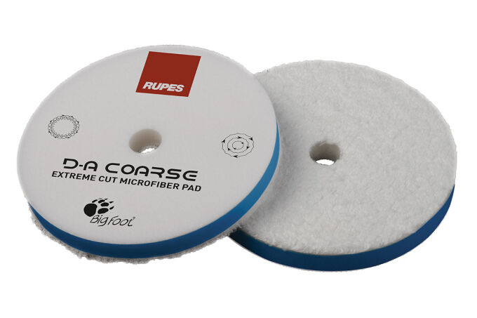 Rupes D-A Coarse Extreme Cut Mikrofaser Pad 130mm