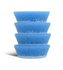 Rupes IBrid Polierschwamm 54-70mm Coarse Blau 4er Pack
