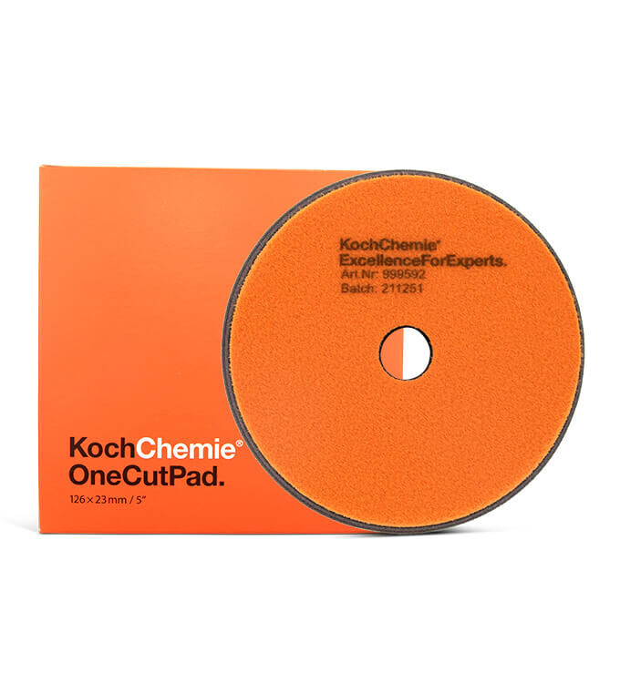 Koch Chemie Polierschwamm One Cut Pad Orange 126mm
